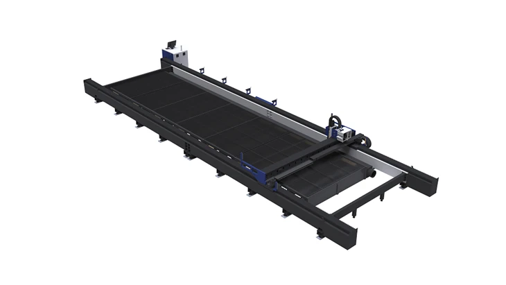 Hollow Type Line Rail Fiber Laser Cutting Machine For Metal